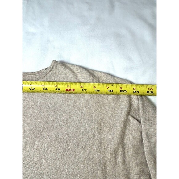 Women's Med Michael Kors Light brown‎ long sleeve pullover sweater. SKU LRC4-2 - Picture 2 of 8